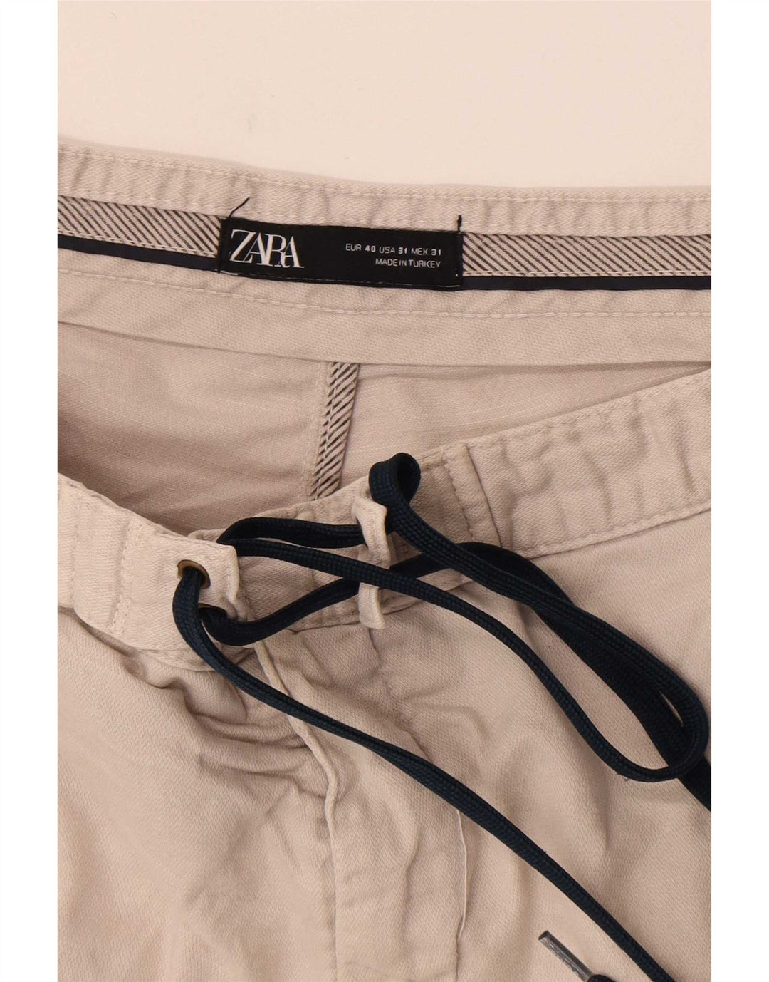 Pantaloncini chino da donna Zara EU 40 medi W31 Beige