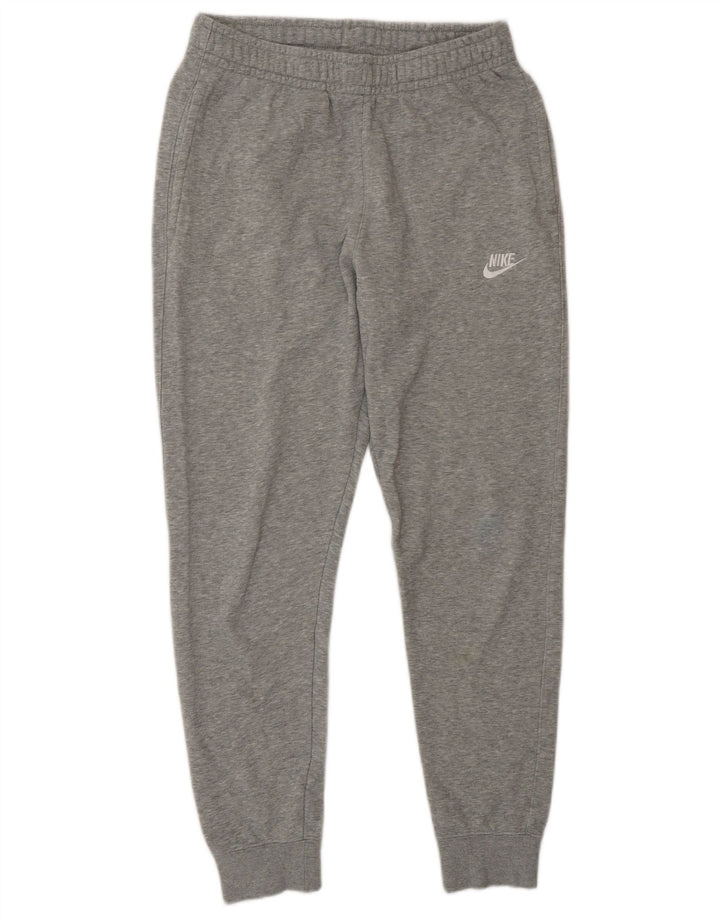 Pantaloni da tuta da uomo Nike Joggers piccoli in cotone grigio