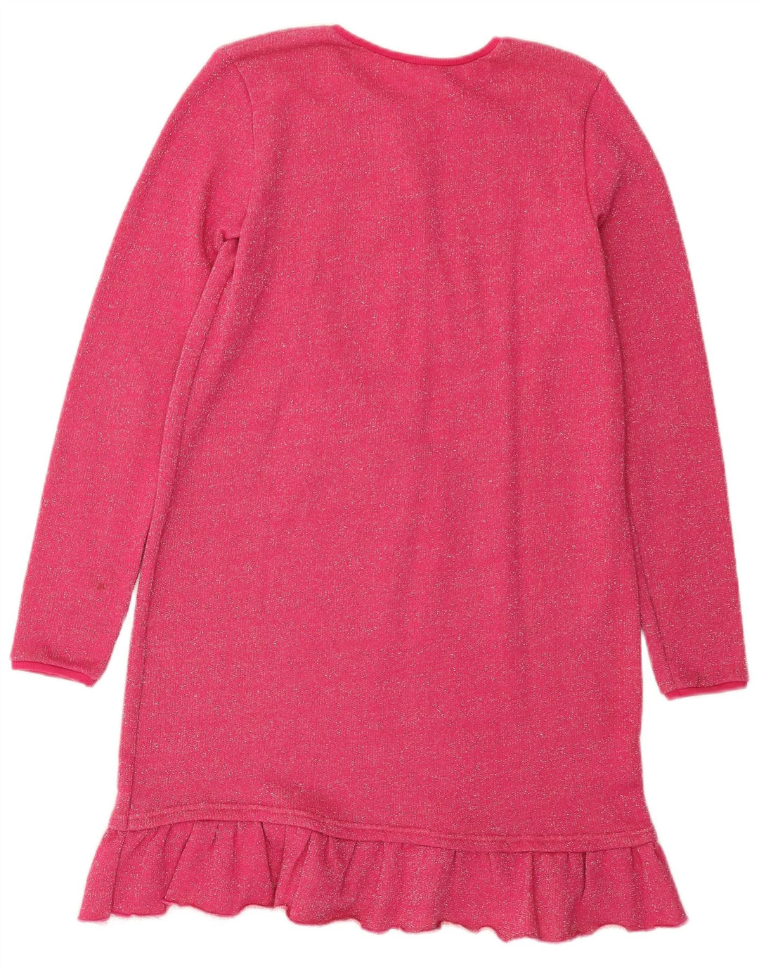 Abito maglione per bambina BENETTON 11-12 anni 2XL Cotone rosa