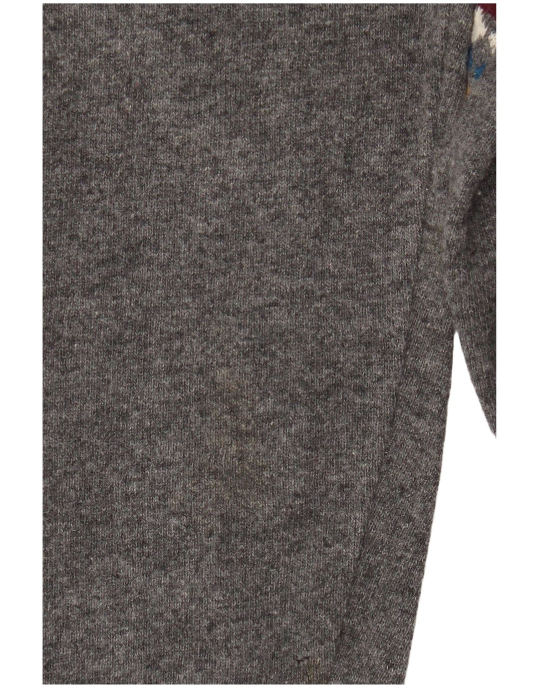 Maglione da uomo con scollo a V Carrera, lana a righe grigie grandi