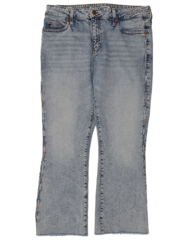 Tommy Hilfiger Womens Bootcut Jeans W32 L26 Blue Cotton