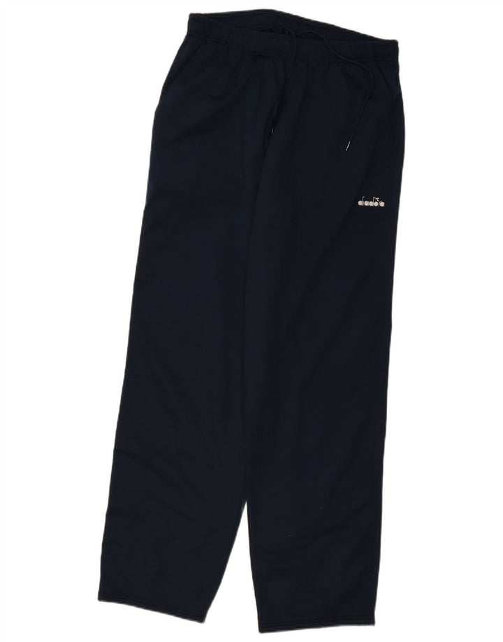 Pantaloni da tuta da uomo Diadora UK 40 Medium Blu Navy Poliestere