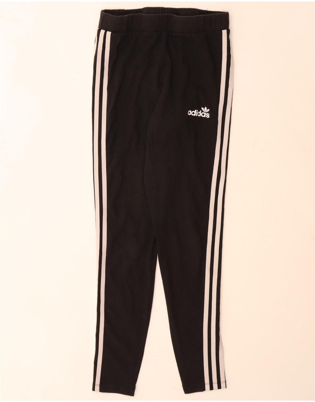 Leggings Adidas da donna UK 12 medio nero cotone