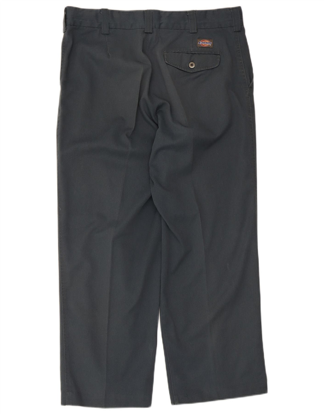 Pantaloni da abito dritti da uomo Dickies W36 L26 poliestere grigio