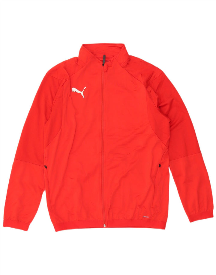 Giacca da tuta da uomo Puma Rossa media