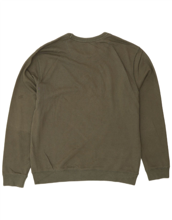 Felpa da uomo French Connection Maglione XL Cotone kaki