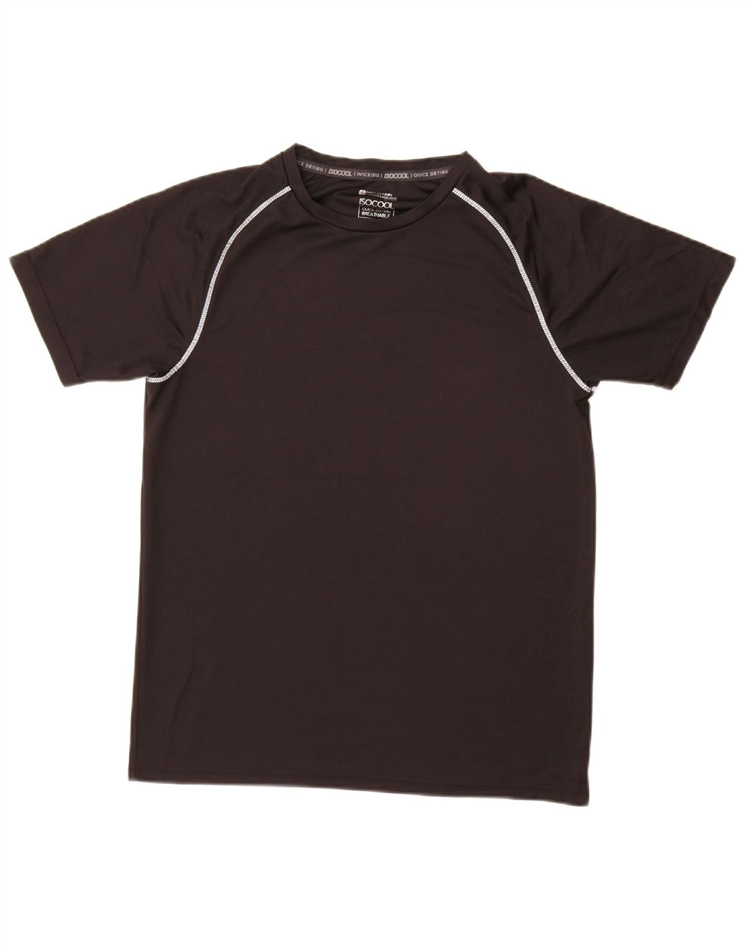 T-shirt da uomo Mountain Warehouse Top in poliestere nero medio