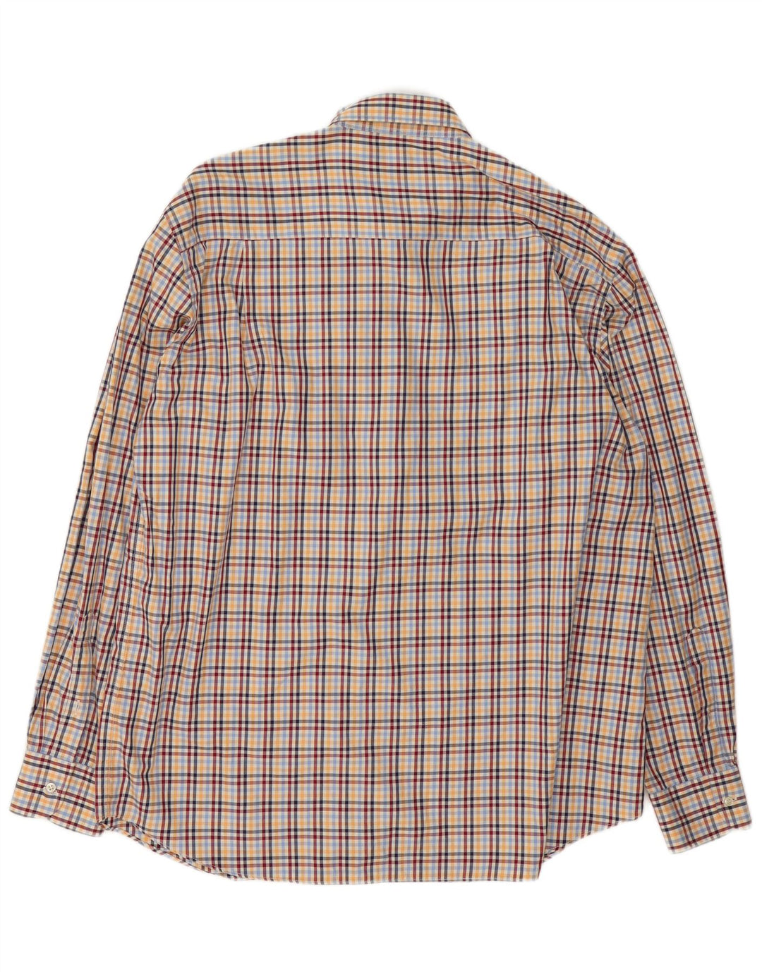 Camicia in flanella da uomo Paul & Shark taglia 43 XL in cotone a quadri multicolore