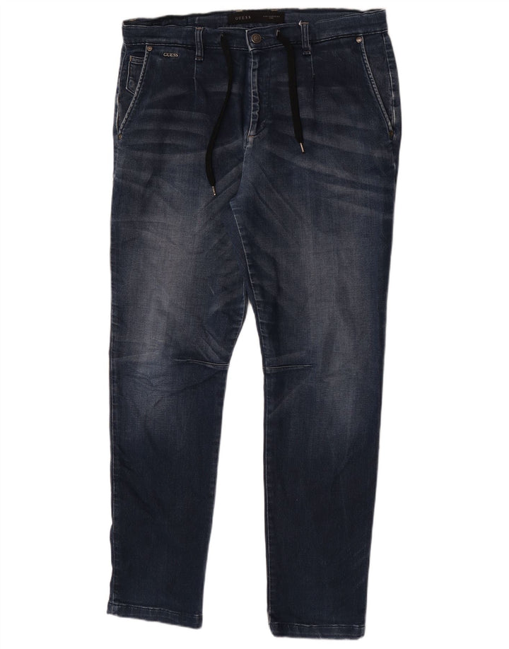 Jeans slim da uomo Guess W33 L32 Blu navy
