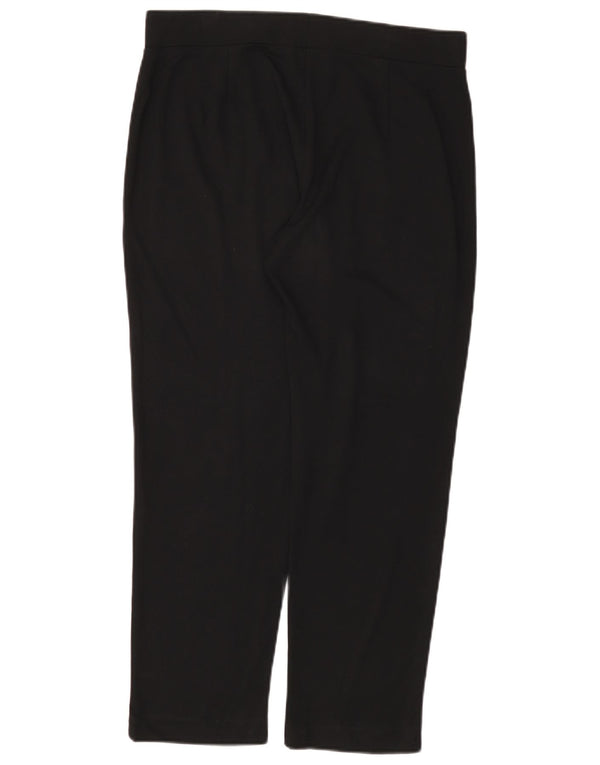 Pantaloni casual affusolati da donna Marks & Spencer UK 14 Large W32 L26 Neri