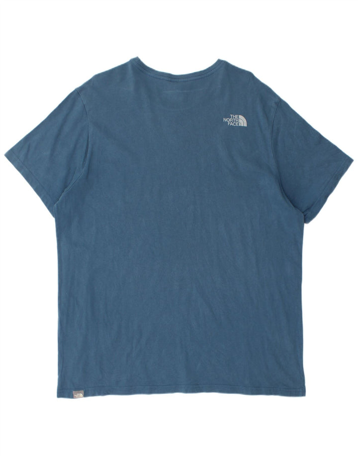 Maglietta grafica da uomo The North Face XL XL Blu