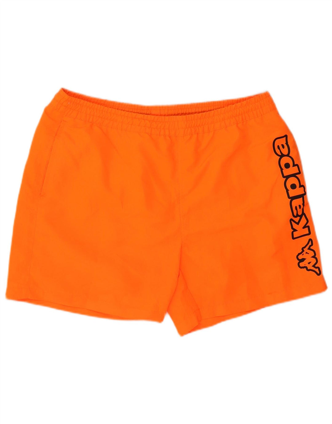 Pantaloncini da bagno grafici da uomo Kappa XL arancione poliestere
