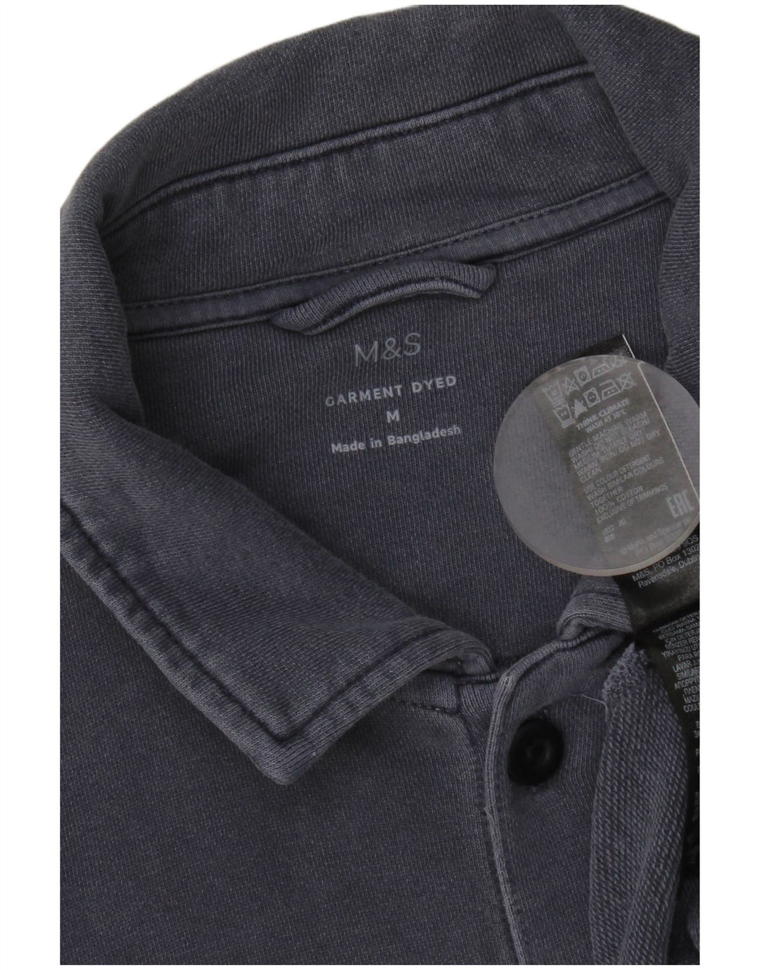 Camicia da donna Marks & Spencer UK 14 Cotone blu medio
