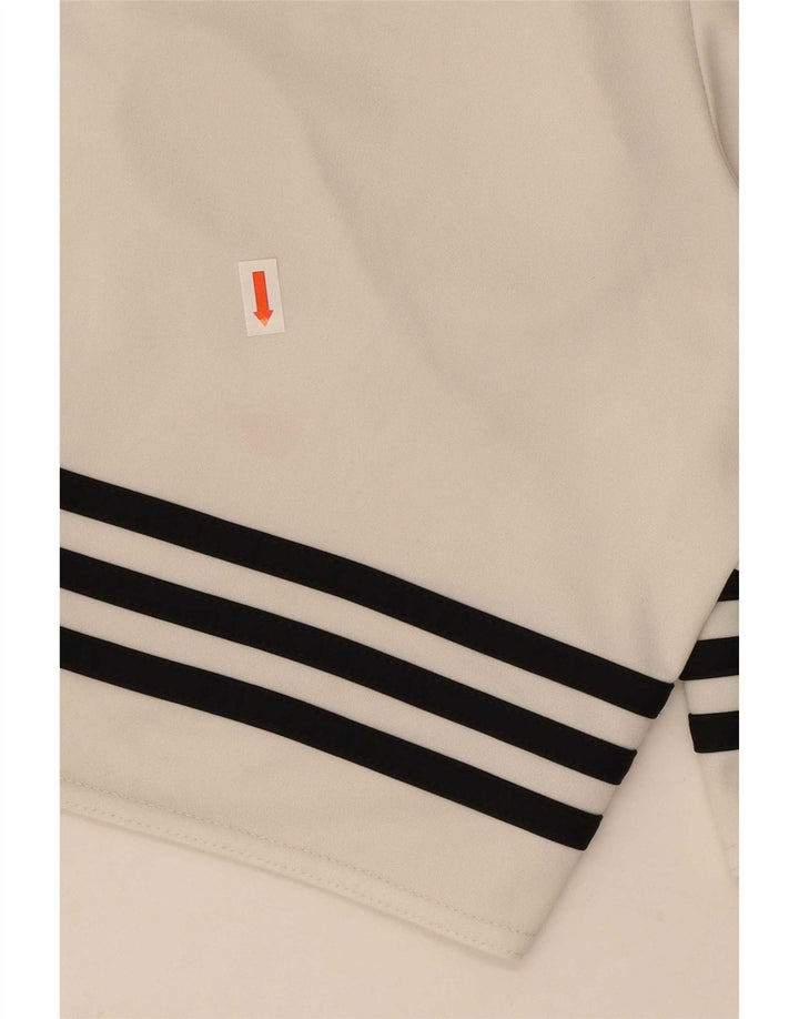 Pantaloncini sportivi Adidas Climalite da uomo XL poliestere bianco