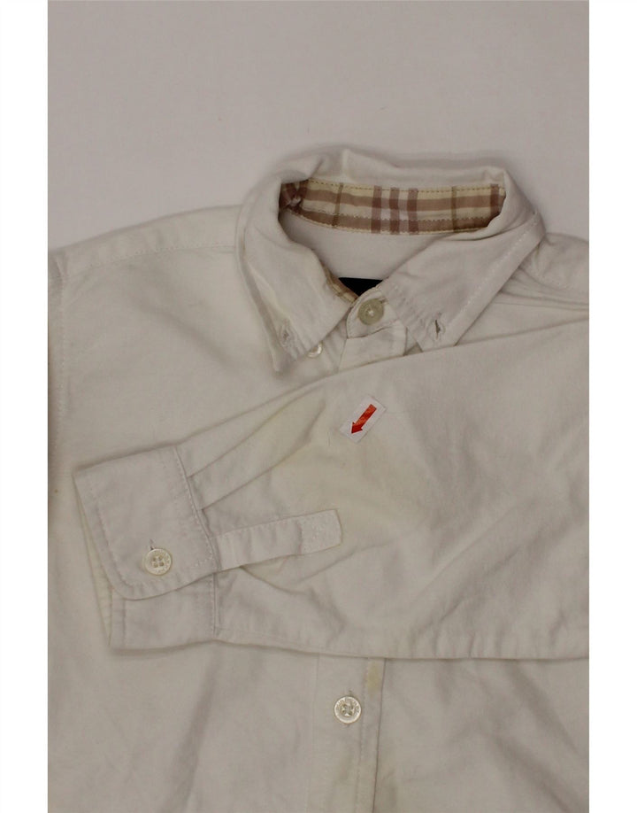 BURBERRY Camicia Bimbo Neonato 18-24 Mesi Cotone Bianco