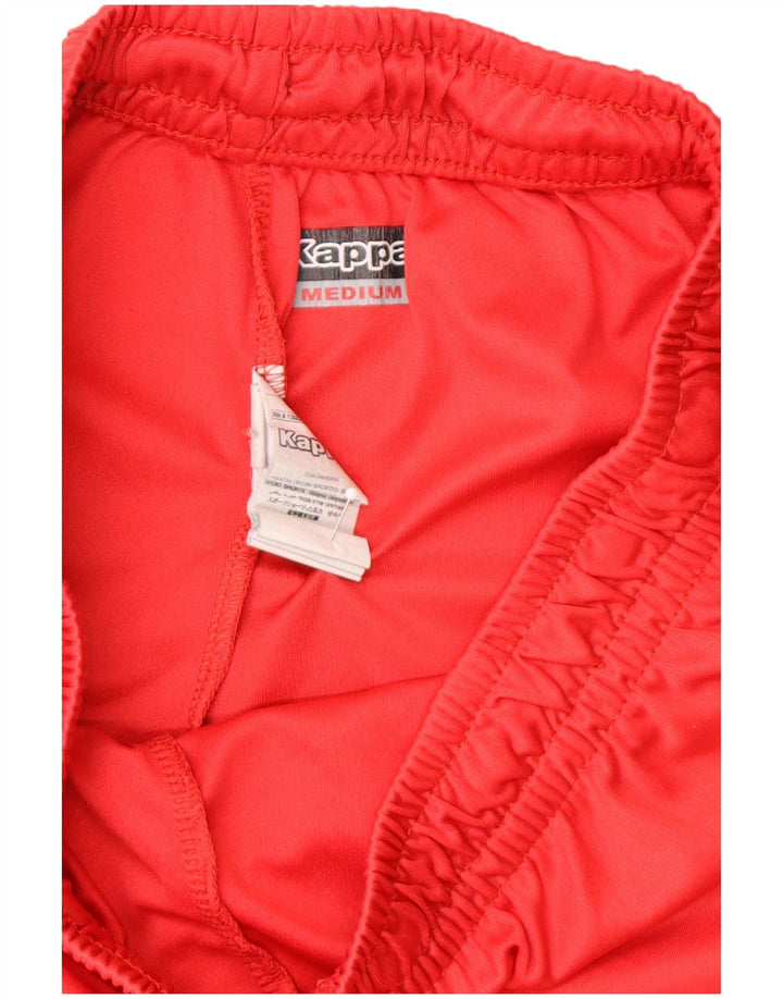 Pantaloncini sportivi da uomo Kappa rosso medio in poliestere