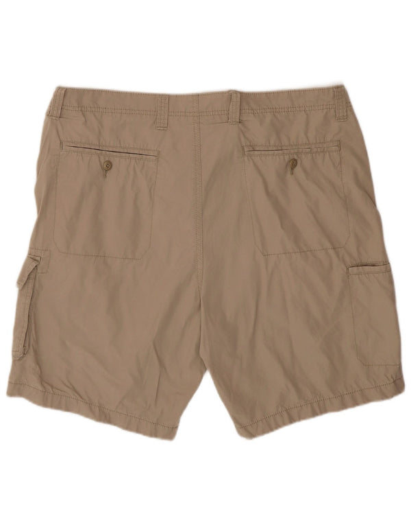 Pantaloncini cargo da uomo Nautica W38 XL in cotone beige