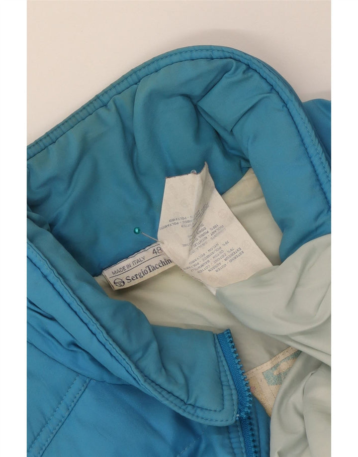 Gilet Imbottito Uomo Sergio Tacchini IT 48 Blu Medio Cotone