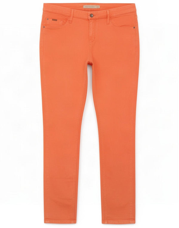 Calvin Klein Jeans skinny elasticizzati da donna W33 L32 Cotone arancione