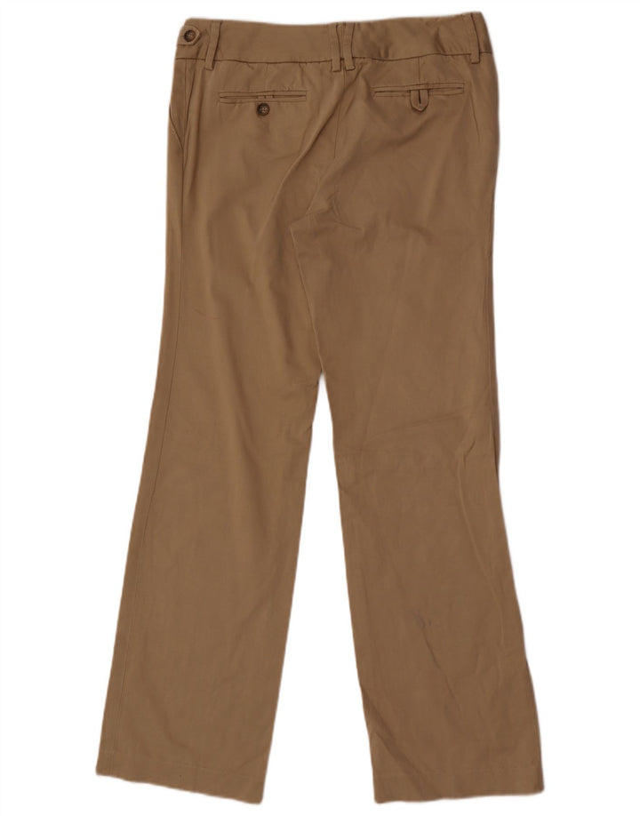 Pantaloni chino dritti da donna Massimo Dutti EU 40 medio W30 L30 Beige