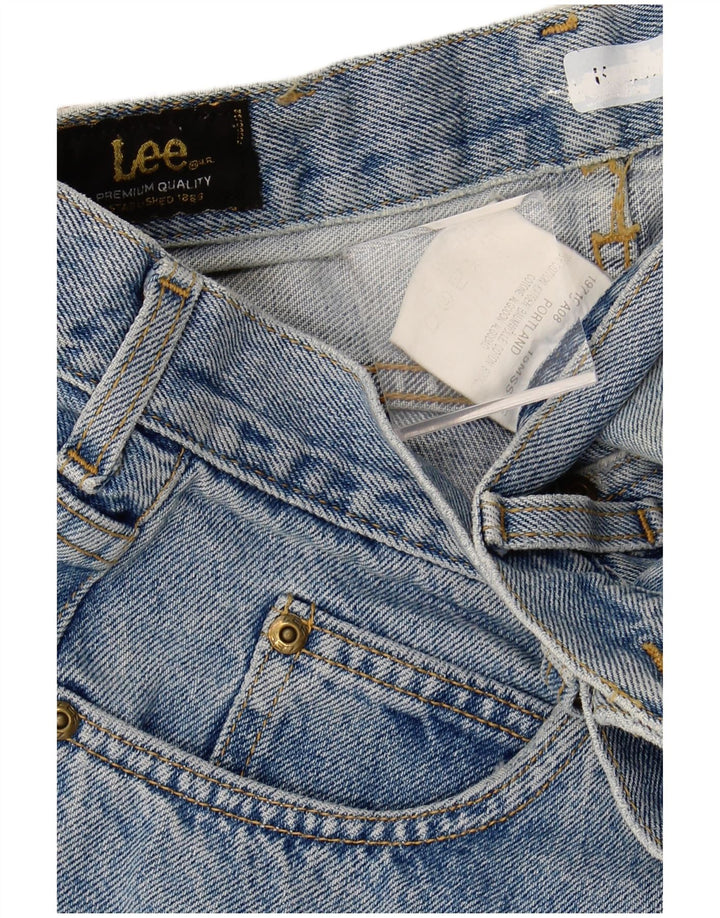 Jeans dritti da uomo LEE W36 L30 in cotone blu