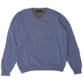 Maglione da uomo con scollo a V blu Harbour Marks & Spencer XL in cotone