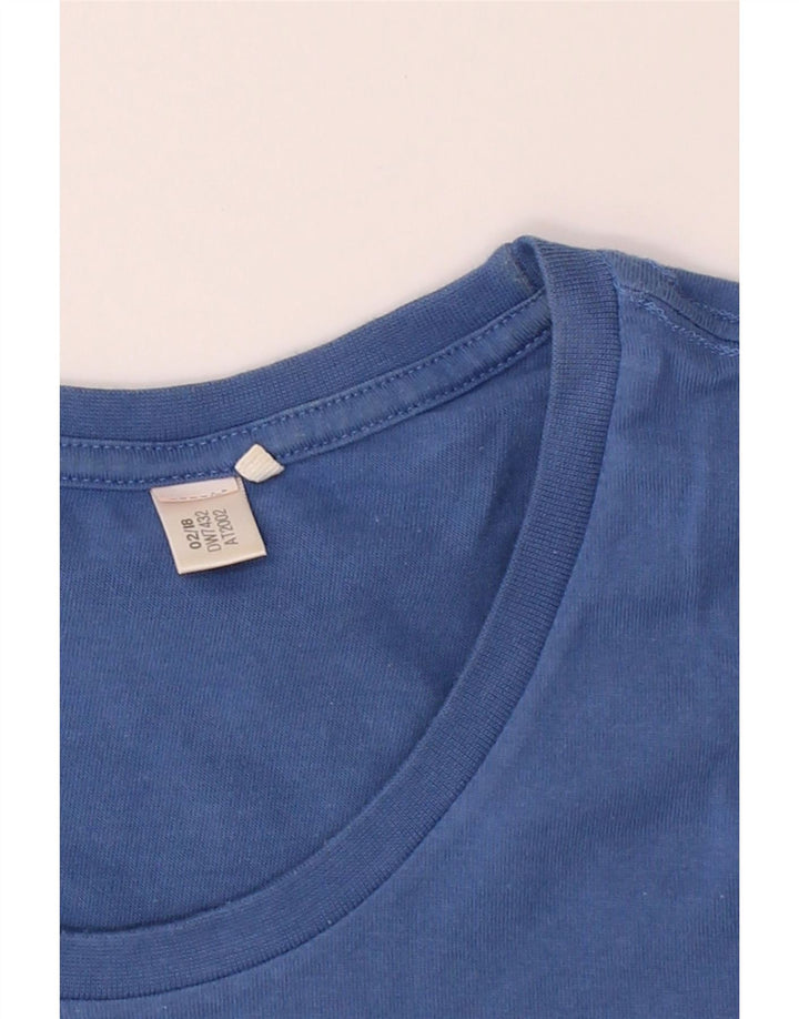 ADIDAS Mens Graphic T-Shirt Top 2XL Blue Vintage Adidas and Second-Hand Adidas from Messina Hembry 