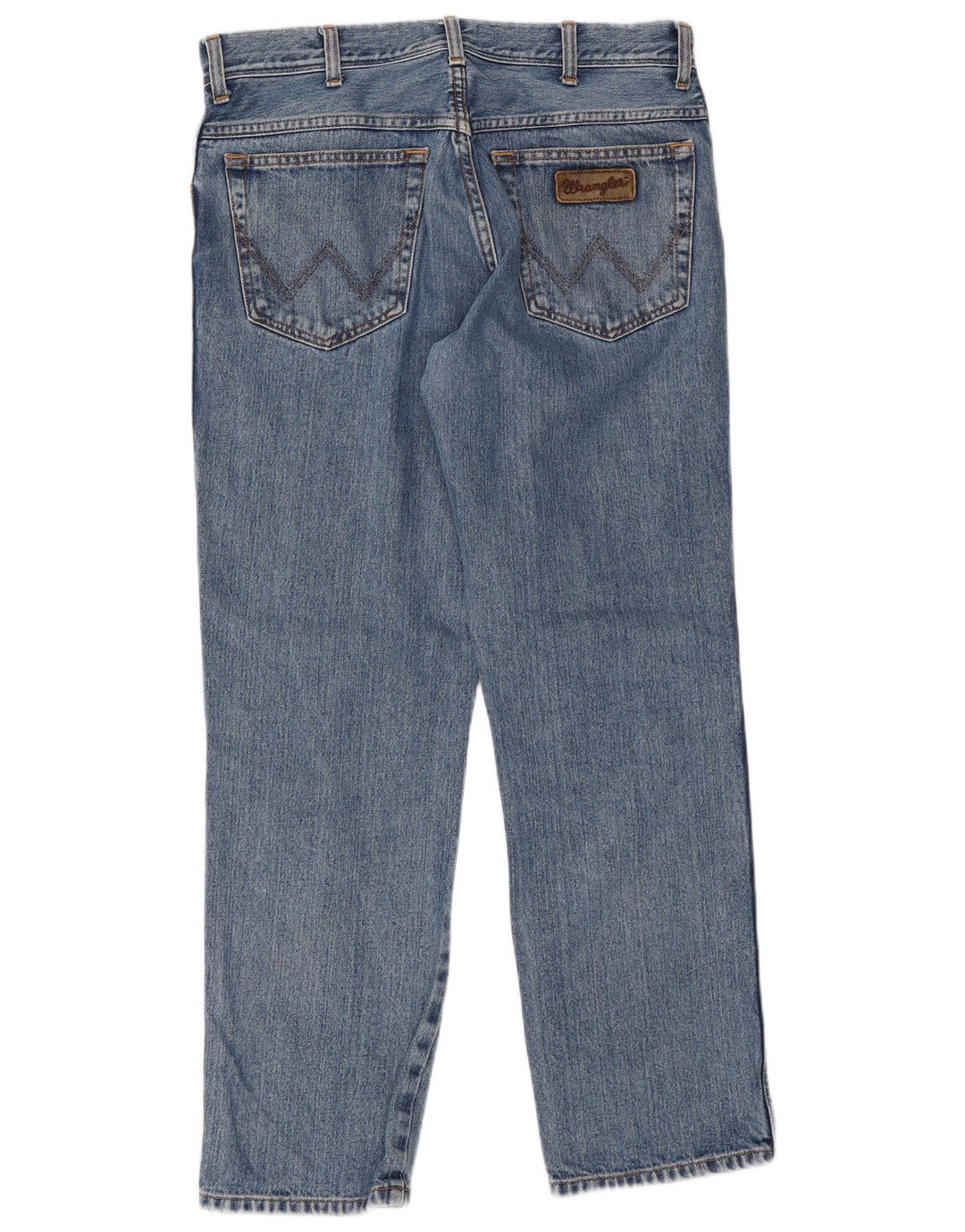 Jeans dritti da uomo Wrangler Texas W34 L30 cotone blu