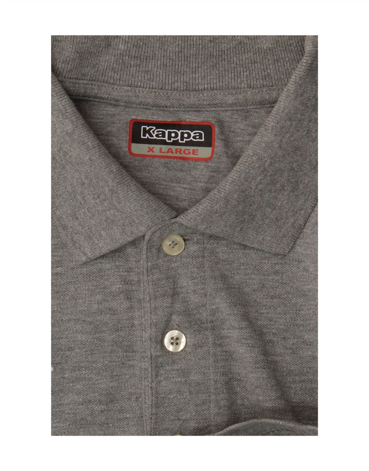 Polo Kappa Uomo XL Grigia
