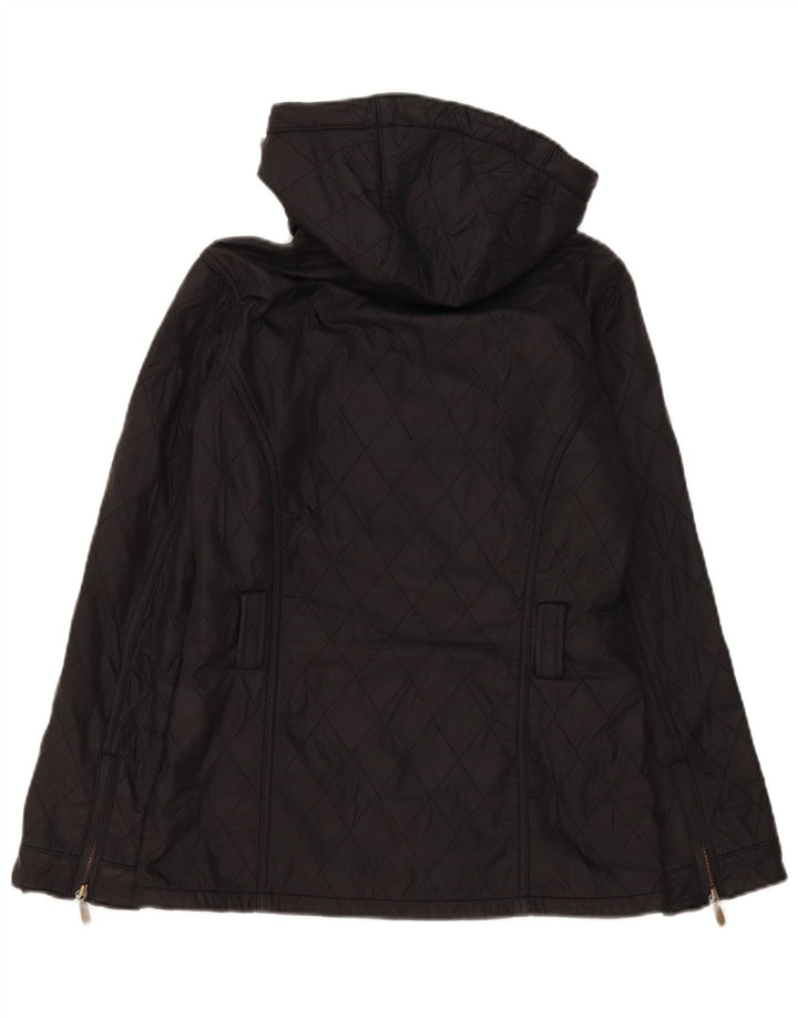 Giacca trapuntata con cappuccio da donna Barbour UK 8 piccola nera