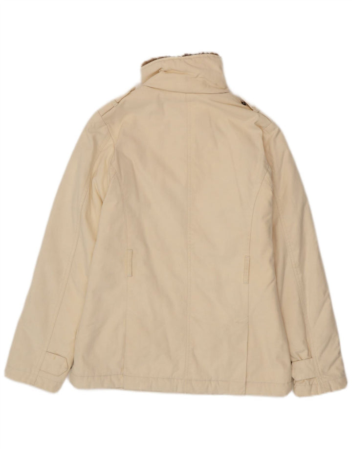 Giacca militare da donna Woolrich UK 6 XS Beige Nylon