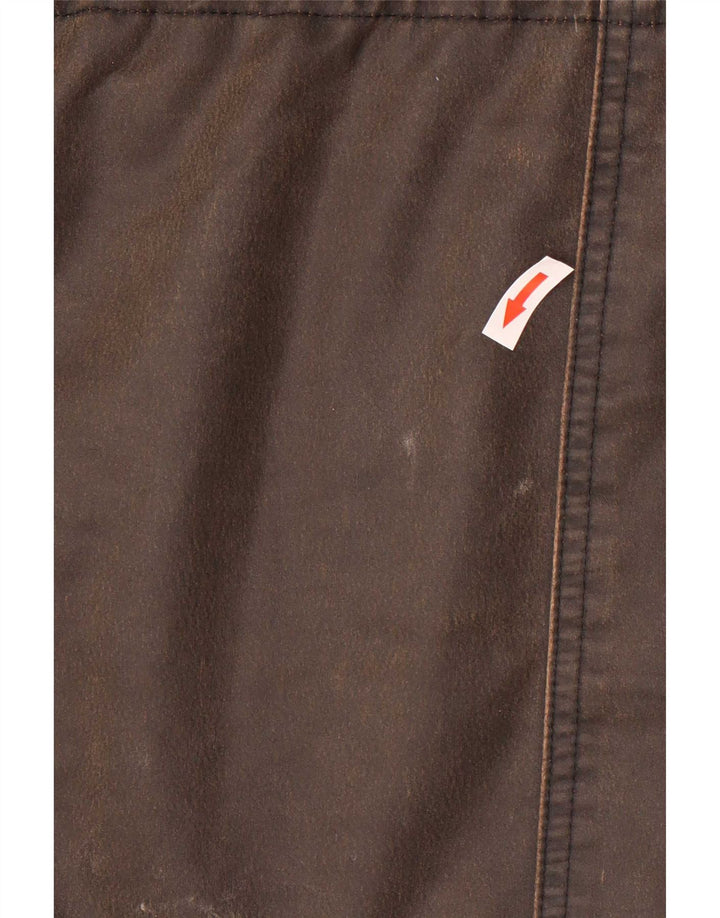 Giacca da uomo in cotone cerato Marks & Spencer UK 42 XL Marrone