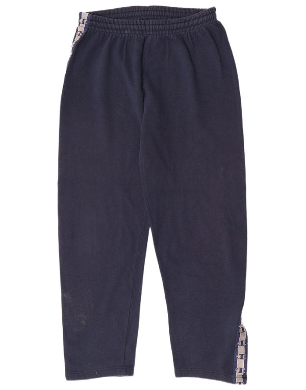 Pantaloni da tuta con grafica da donna Champion UK 18 XL Blu navy Colourblock