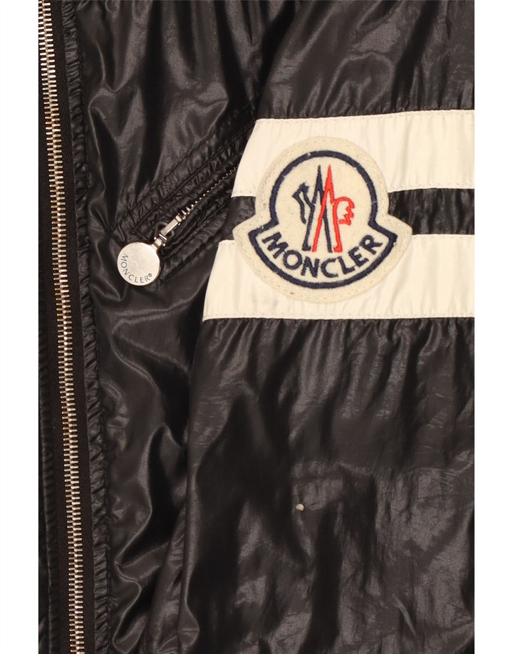 Moncler Giacca imbottita da donna taglia 2 media nera in poliammide