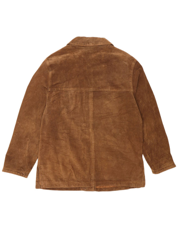 Giacca in pelle da donna Douglas UK 16 grande beige