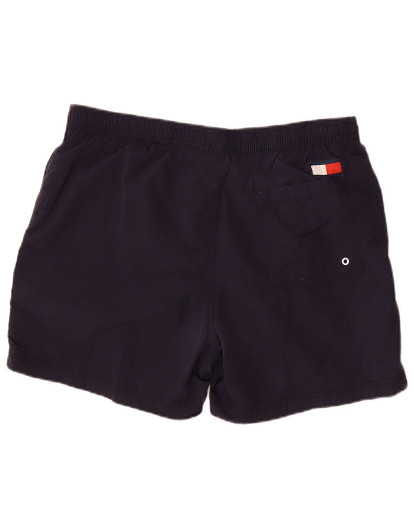 Pantaloncini da bagno da uomo Tommy Hilfiger Large blu navy in poliammide da spiaggia