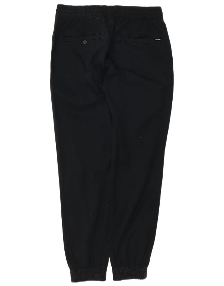 Pantaloni casual da jogging da uomo Volcom medi W32 L29 cotone nero
