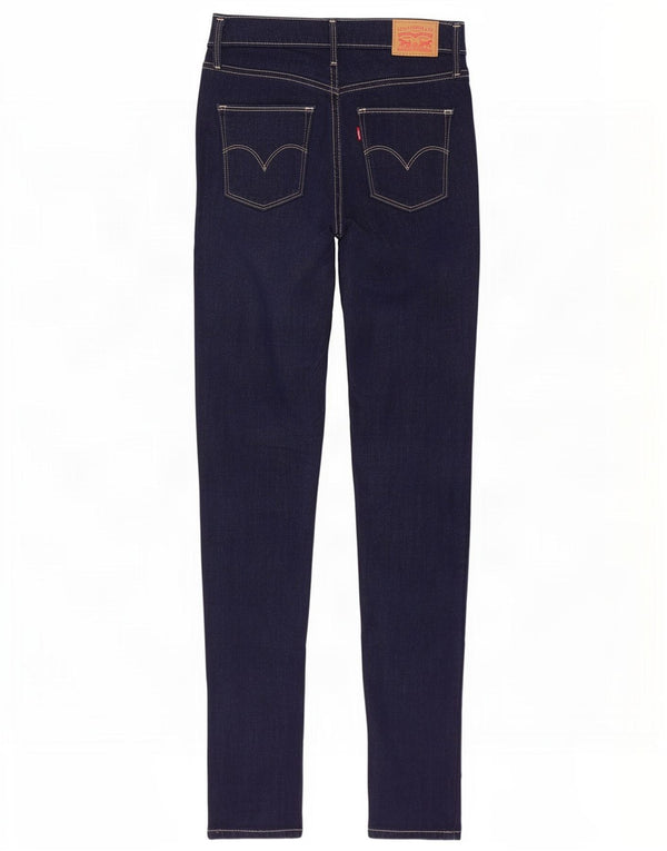 Jeans skinny dimagranti da donna Levi's W25 L32 cotone blu navy