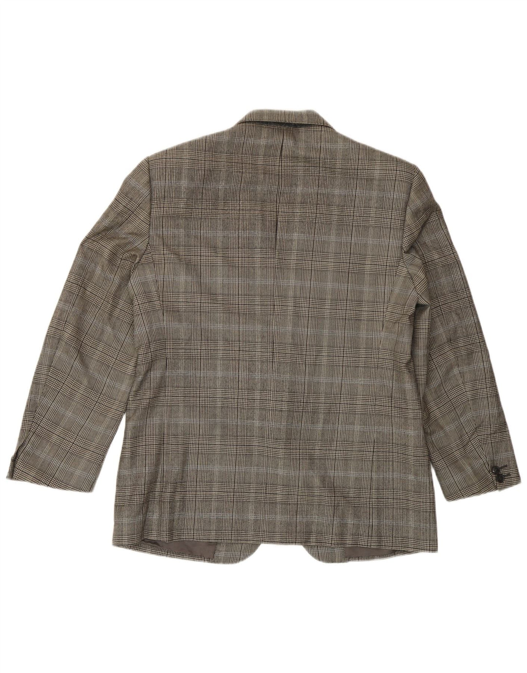 Giacca blazer da uomo a 2 bottoni Cerruti 1881 IT 48 a quadri grigio medio