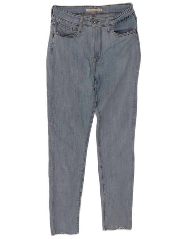 Jeans skinny a vita alta Levi's 721 da donna W28 L28 cotone blu