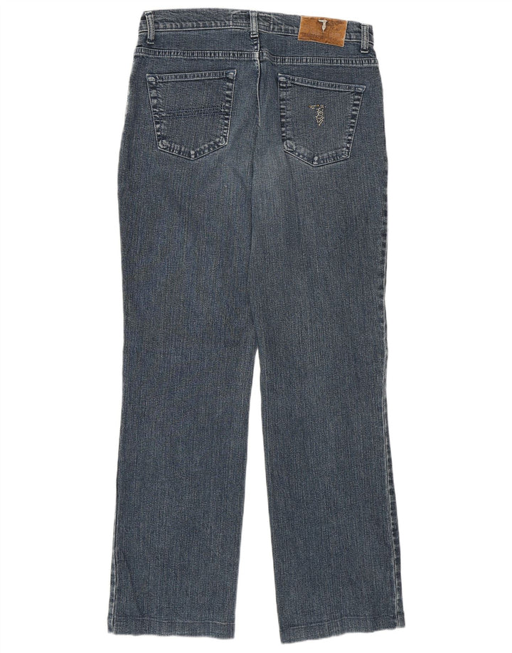 Jeans Dritti Donna Trussardi W31 L29 Cotone Blu