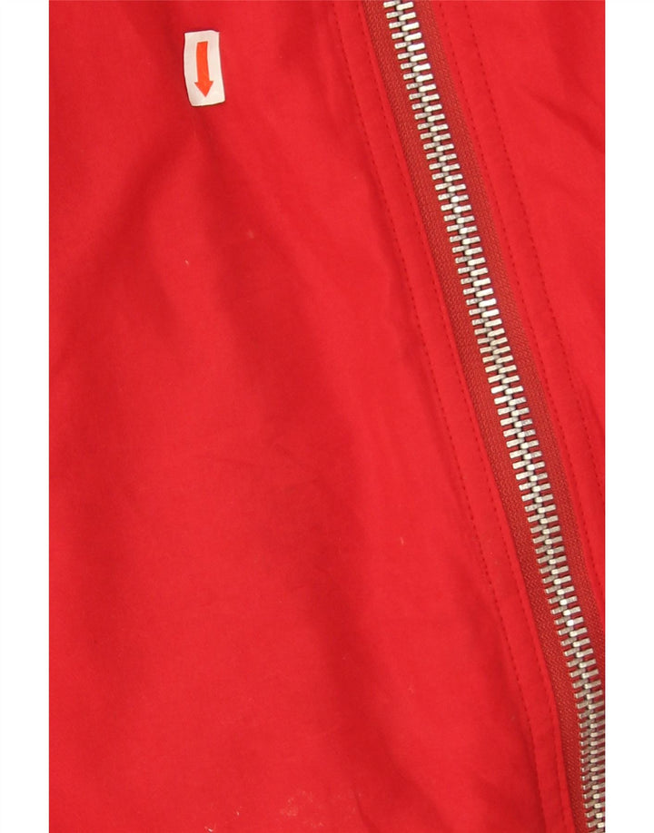 Giacca imbottita ampia da uomo Polbot UK 38 poliestere rosso medio