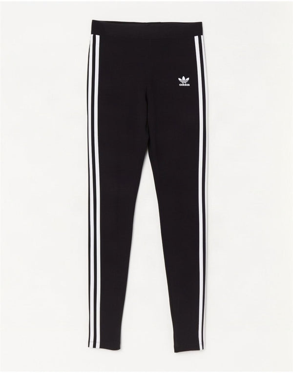 Leggings Adidas da donna UK 8 piccolo cotone nero