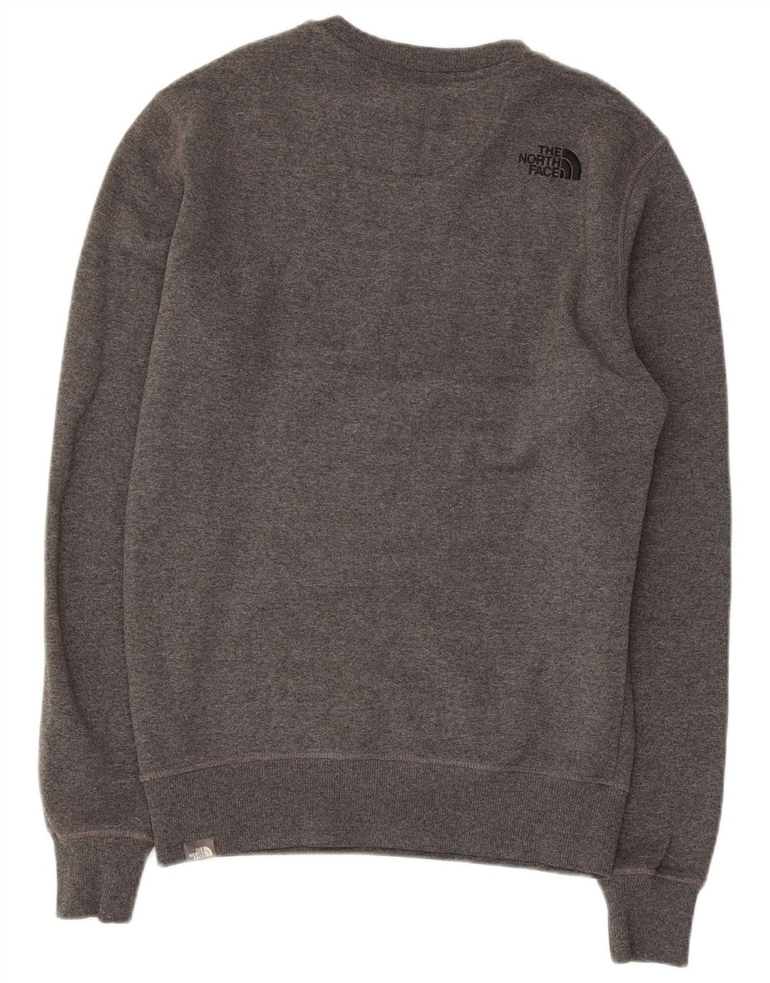 Felpa grafica da uomo The North Face Maglione piccolo cotone grigio