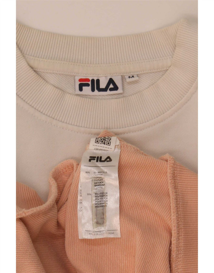 Felpa grafica da donna Fila Maglione UK 14 medio multicolore