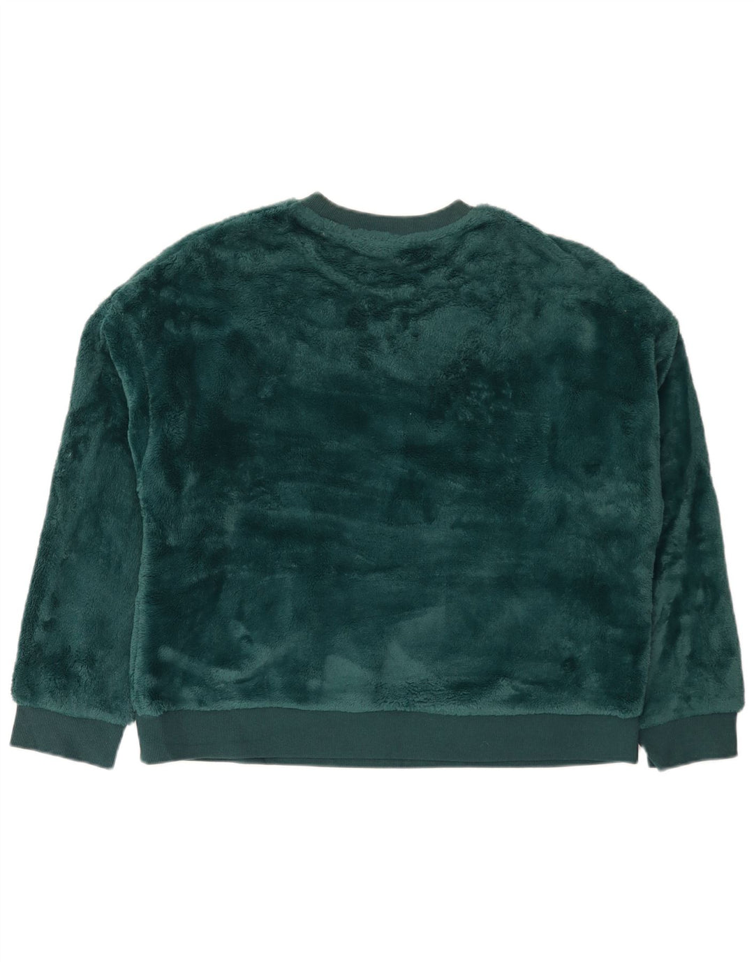 Felpa in velluto da donna Marks & Spencer UK 14 verde medio