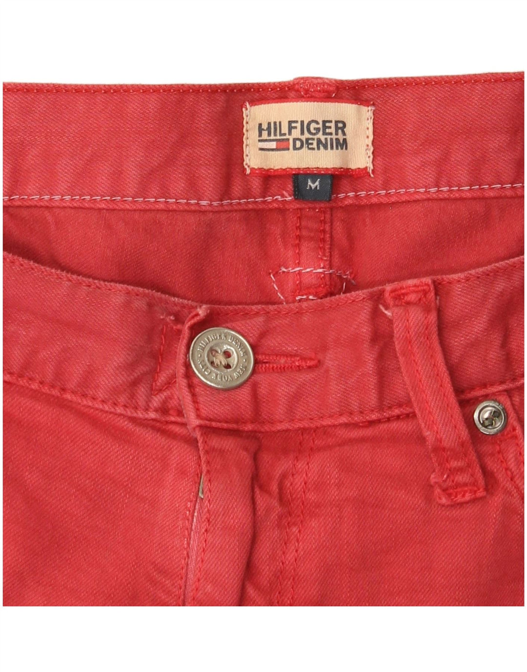 Jeans slim da uomo Tommy Hilfiger medi W32 L34 rossi