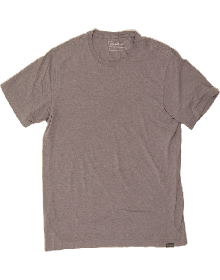 EDDIE BAUER Mens T-Shirt Top Medium Grey Cotton Vintage Eddie Bauer and Second-Hand Eddie Bauer from Messina Hembry 