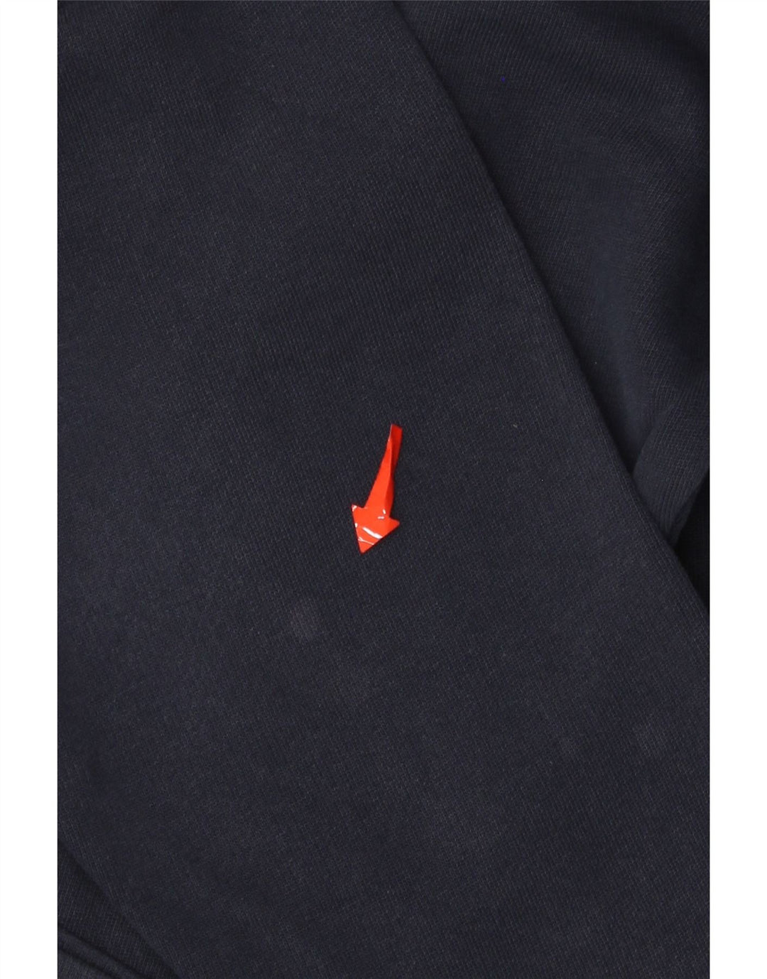 Felpa Asics da uomo con zip e collo, maglione piccolo, blu navy