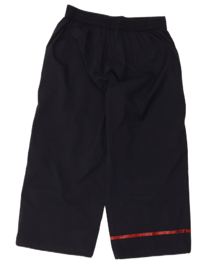 Pantaloni da tuta Adidas Capri da uomo medi in poliestere blu navy